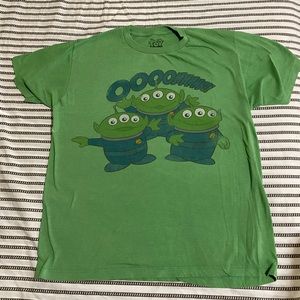 Toy Story Green Aliens T-Shirt Size Medium